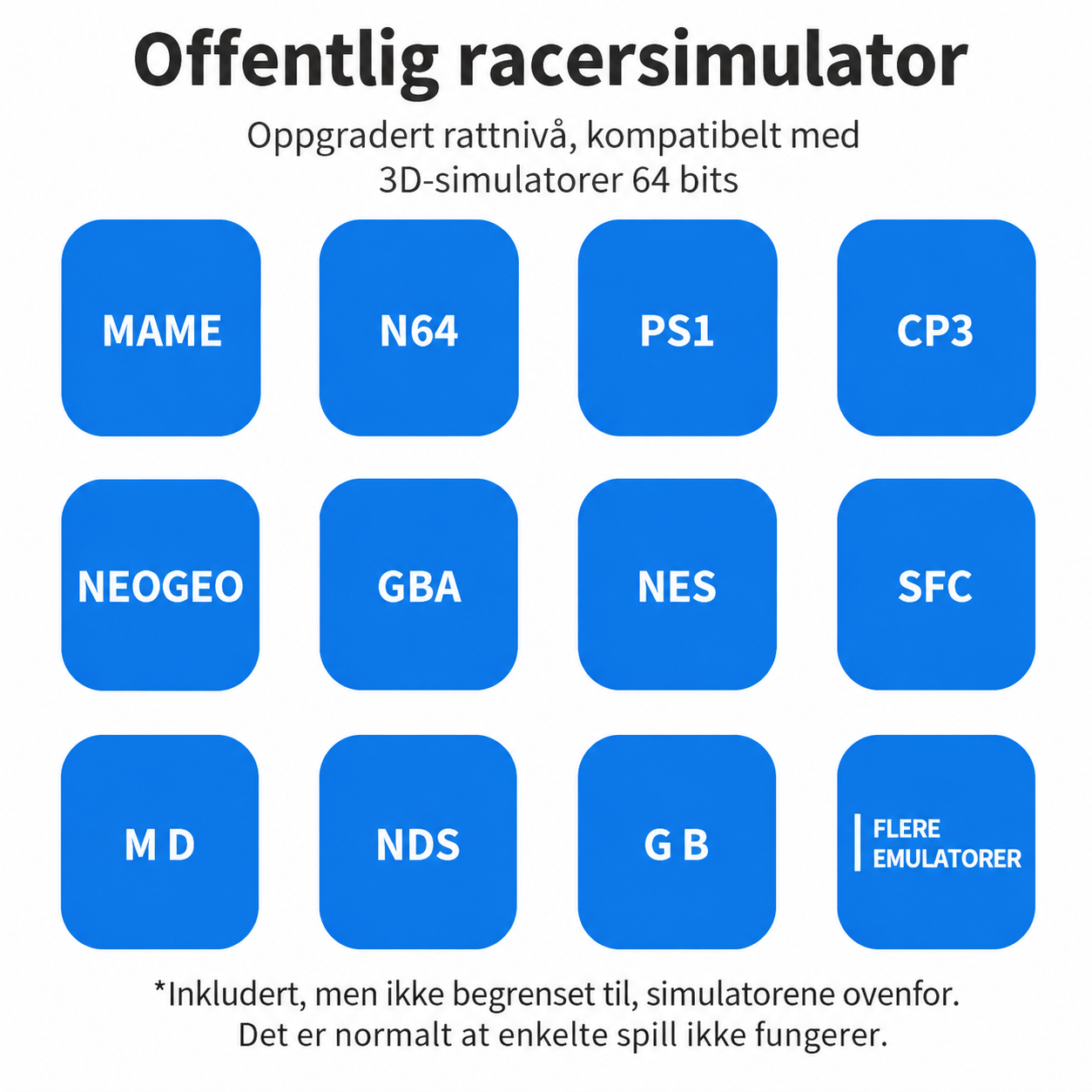 Nexo Norge RGB20 Pro — Spill Alle Klassikerne