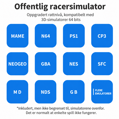 Nexo Norge RGB20 Pro — Spill Alle Klassikerne